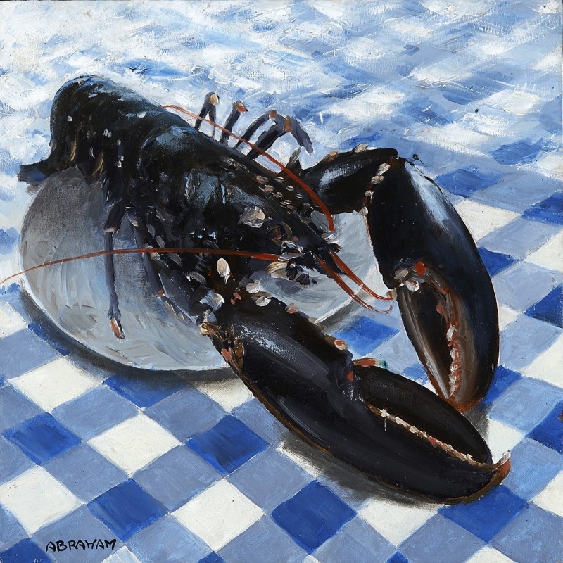 Lobster on assiettte